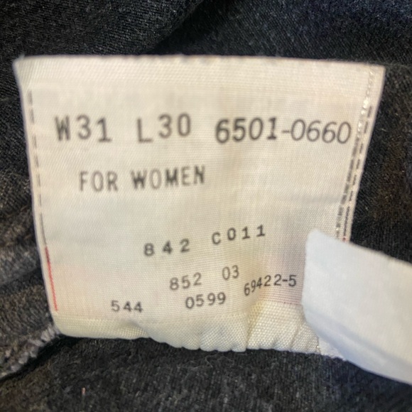 Vintage Black Levi’s 501 - Picture 7 of 10